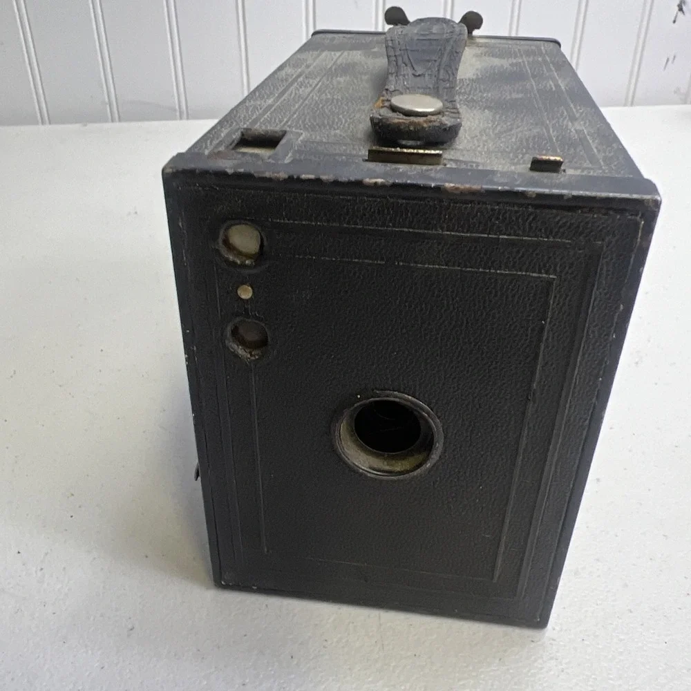 Antique Kodak Brownie No. 2 Model F Box Camera - Made In USA